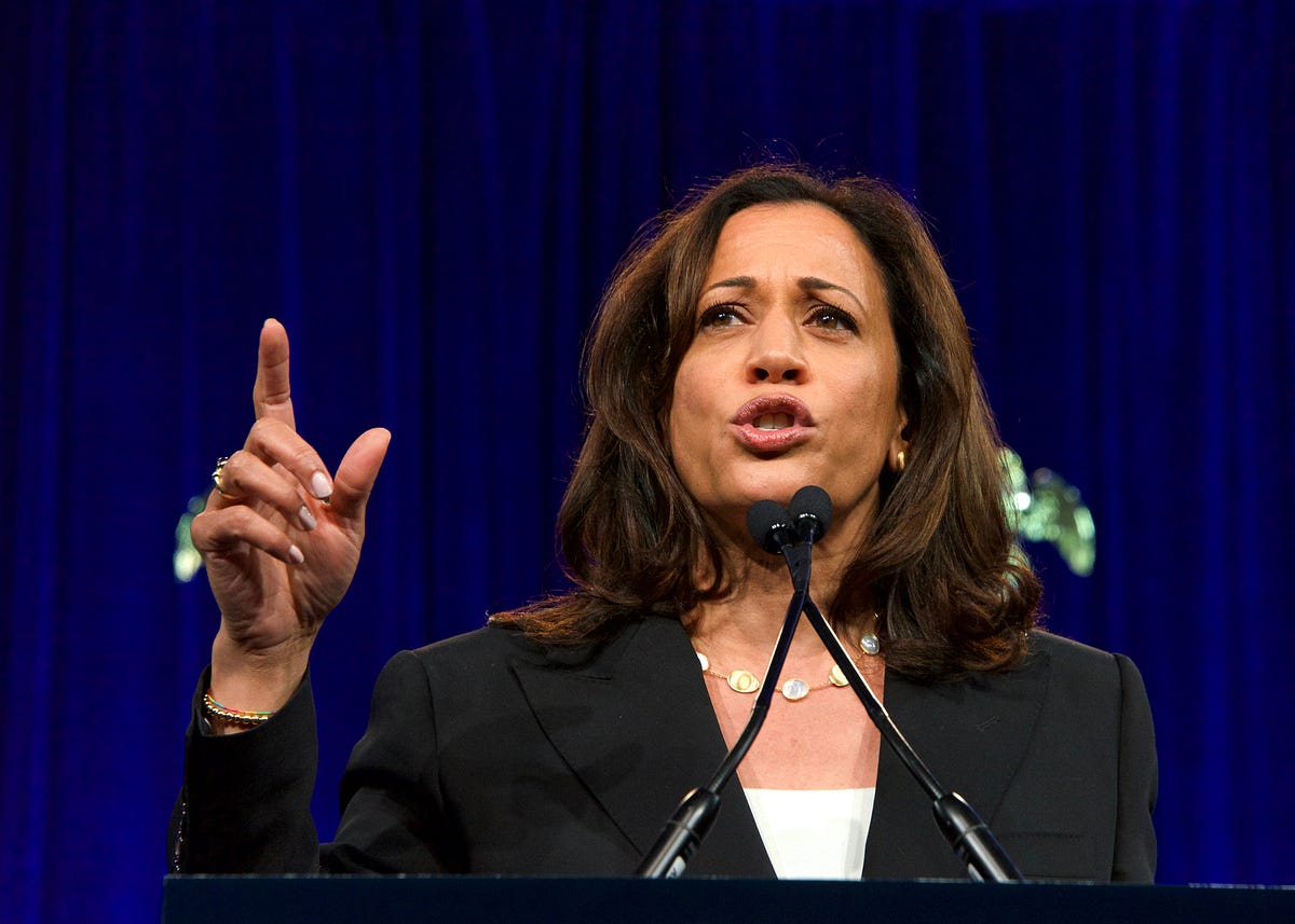 California Attorney General Kamala Harris starts with a big lead over former Los Angeles Mayor Antonio Villaraigosa